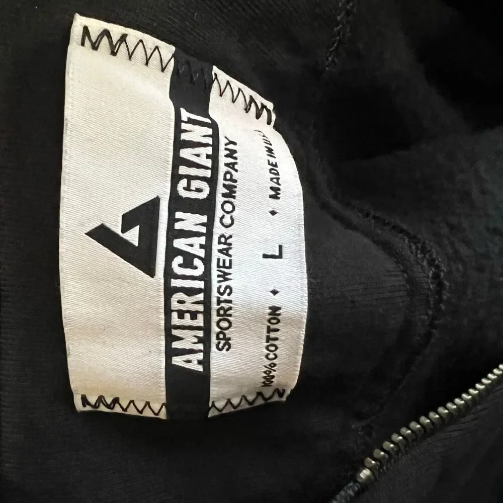 American giant the greatest hoodie ever man’s relaxed full zipped